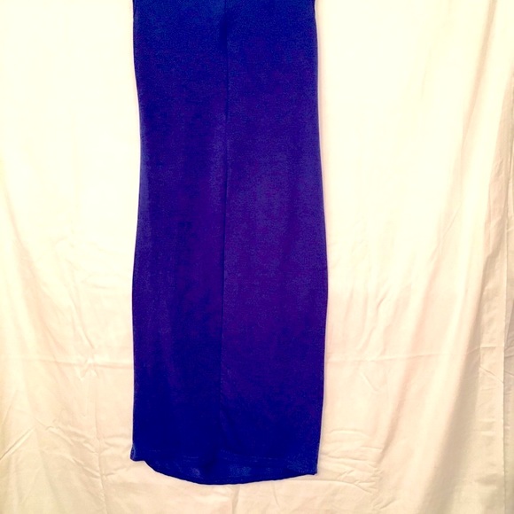 Bodycon Dress in Navy Blue. Size Small.  Sexy fans form fitting.  NWOT - Picture 5 of 8